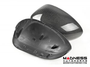 FIAT 500 Mirror Covers - Carbon Fiber - Feroce